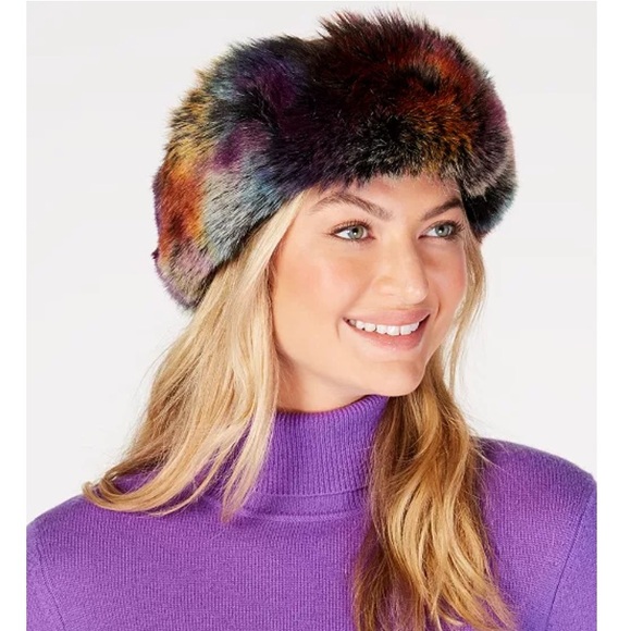 Betsey Johnson Accessories - Betsy Johnson faux fur head band